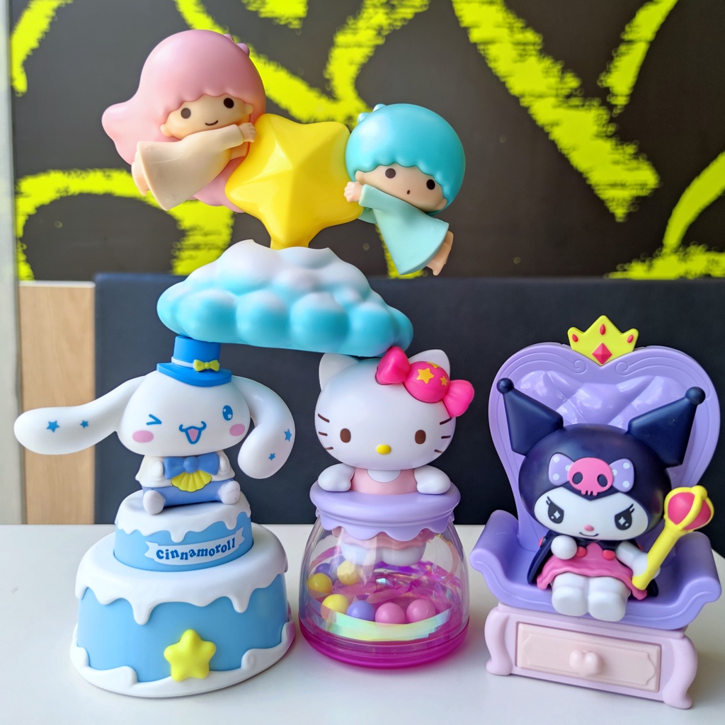 ตุ๊กตาฟิกเกอร์-kfc-sanrio-kuromi-little-twin-stars-cinnamoroll-ของเล่นสําหรับเด็ก-2022