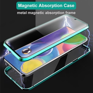 ภาพหน้าปกสินค้าเคสประกบแม่เหล็ก เคสประกบ เคส ซัมซุง Samsung Galaxy  Note 20 10 Ultra Note20 Note20Ultra  Note10Ultra Note10  Plus เคสแม่เหล็ก สองด้าน Magnetic Case Hard Metal Double-Sided Tempered Glass Full Cover Cases  Bumper Flip ซึ่งคุณอาจชอบสินค้านี้