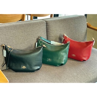 กระเป๋าหิ้ว//สะพายข้างได้ Coach Pebble Leather Small Skylar Hobo Shoulder Bag