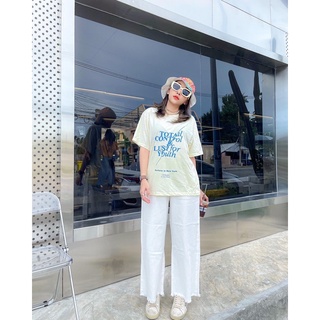 เสื้อยืดรุ่นใหม่มาแล้วค่า สีน่ารักไม่ไหวเลยย ปังมาก ผ้านิ่ม สกรีนสวยมาก สีนี้หายากที่สุด