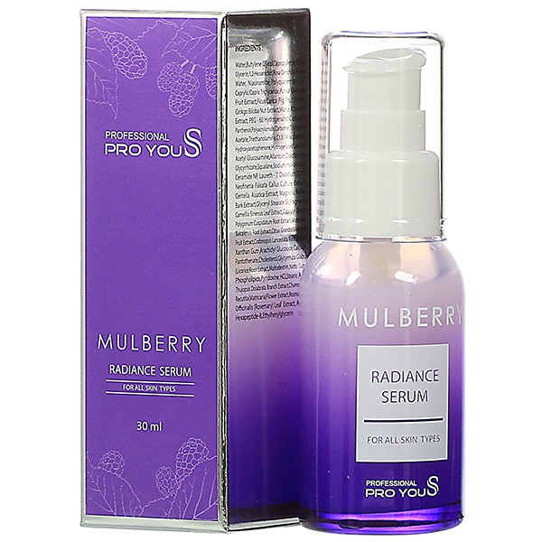 เซรั่ม-โปรยู-เอส-มัลเบอร์รี่-เรเดียนซ์-proyou-s-mulberry-radiance-serum-30ml