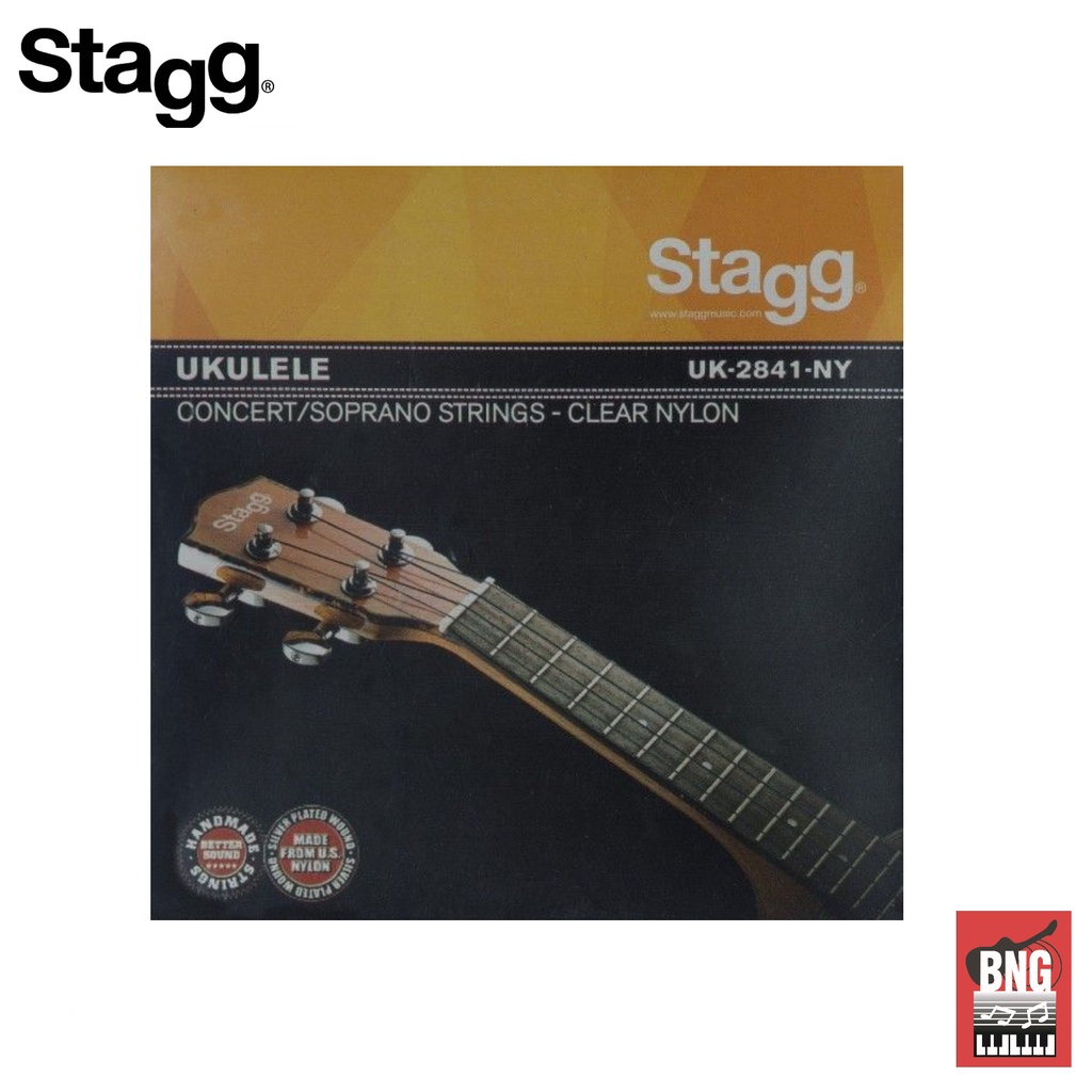 stagg-uk-2841-ny-สายอูคูเลเล่-สายไนล่อน-ของแท้-ใช้สำหรับ-ukulele-ไซต์-soprano-และ-concert