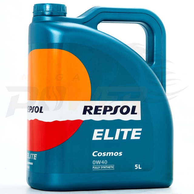 **ฟรีกรองตรงรุ่น** น้ำมันเครื่องสังเคราะห์แท้ REPSOL ELITE COSMOS 0W40 ...