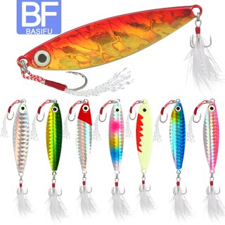 เหยื่อตกปลาโลหะตะกั่ว 3D Jigging / Trolling 1ชิ้น 7กรัม / 10กรัม / 15กรัม / 20กรัม / 30กรัม