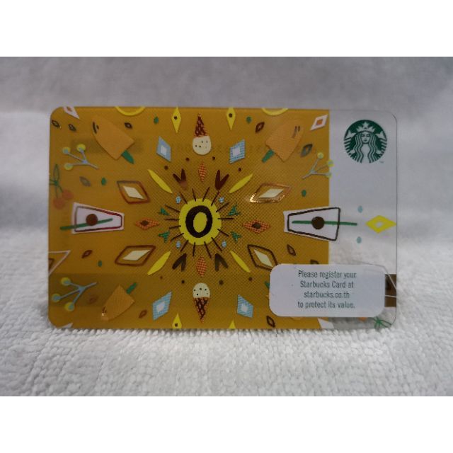 ภาพหน้าปกสินค้าบัตร Starbucks ลาย Summer Heritage (2017) จากร้าน johnnystb บน Shopee