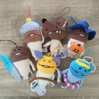 เห็ดนาเมโกะ nameko พวงกุญแจ 4 นิ้ว ป้ายห้อย