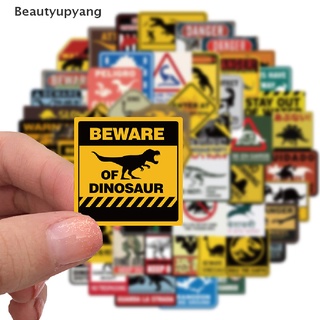 [Beautyupyang] สติกเกอร์ ลายไดโนเสาร์ Jurassic Park สําหรับติดตกแต่งรถยนต์ กระเป๋าเดินทาง แล็ปท็อป 60 ชิ้น