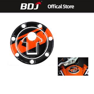 ★BDJ★สติ๊กเกอร์กันลื่นข้างถัง สติ๊กเกอร์ติดถัง For KTM DUKE390 13-14/DUKE200 2012-2014 Accessories-Orange Black