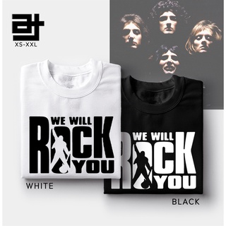 เสื้อยืด We Will Rock You Queen Bands v9 Unisex Shirt for Men &amp; Women