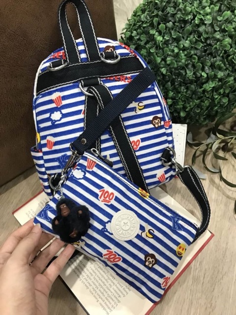 ของแท้-kipling-art-mini-2way-backpack-amp-purse-value-set-กระเป๋าเป้-2way