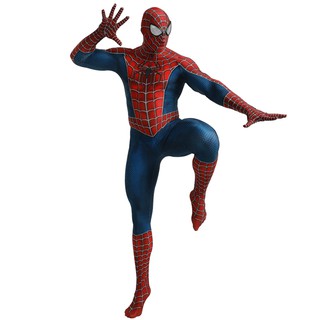 3D พิมพ์ Raimi S Pider-man เครื่องแต่งกายฮาโลวีนปาร์ตี้คอสเพลย์เดอร์แมนสูท