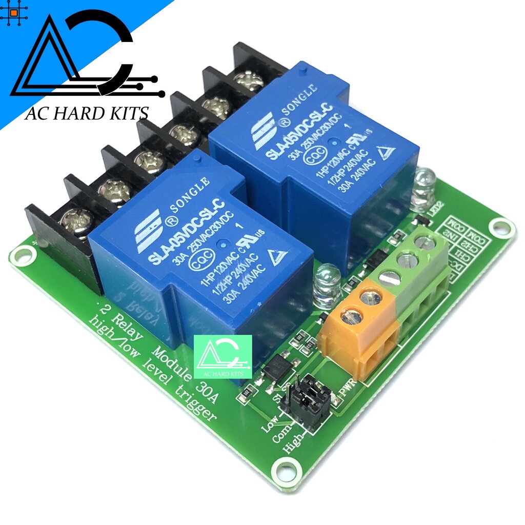 h-amp-l-5v-30a-2-channel-relay-isolation-high-amp-low-trigger-โมดูลรีเลย์-5v