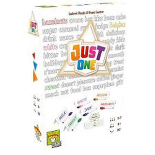 ภาพขนาดย่อของภาพหน้าปกสินค้าJust One เกมใบ้คำศัพท์ อย่างเดียวเท่านั้น (EN) Board Game บอร์ดเกม ของแท้ จากร้าน boardgameacademy บน Shopee