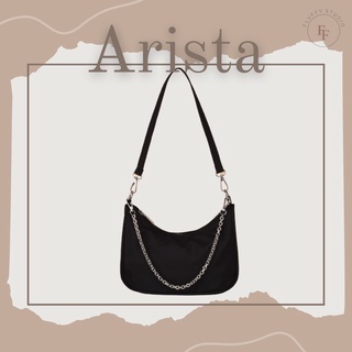 Arista bag - Fluffy studio กระเป๋าสะพายข้างกระดับสายโซ่ มี 2 สีให้เลือก