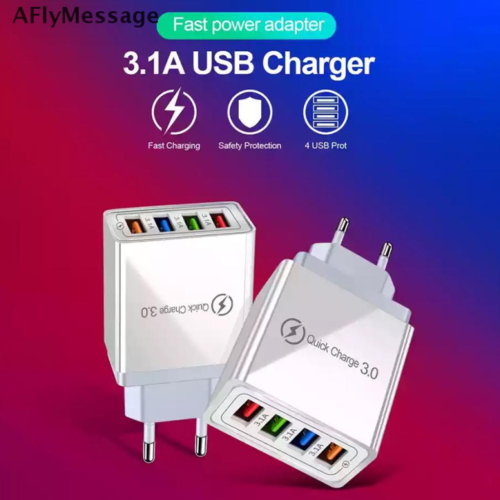 afm-4-พอร์ต-ชาร์จเร็ว-qc-3-0-usb-ฮับ-ผนัง-ชาร์จ-อะแดปเตอร์-ปลั๊ก