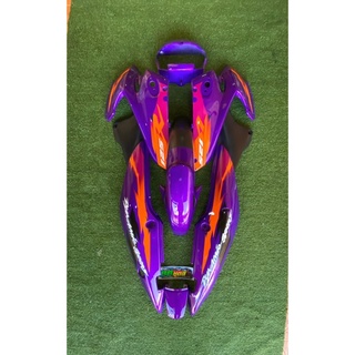ชุดสี Lsตัวใหม่ ม่วงP20 พร้อมสติ๊กเกอร์ถัง