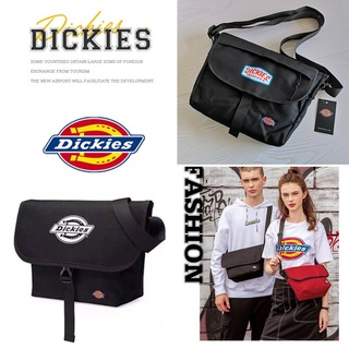 COD】กระเป๋าสะพายไหล่แฟชั่นของแท้ Dickies รุ่นคู่ กระเป๋าสะพายผ้าใบความจุขนาดใหญ่ กระเป๋าสะพาย กระเป๋านักเรียนแนวทแยง