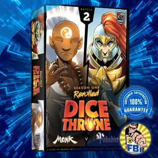 Dice Throne: Season One ReRolled Box2 – Monk v. Paladin Boardgame พร้อมซอง [ของแท้พร้อมส่ง]