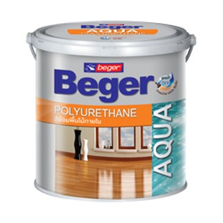 Beger AP-100 ยูริเทนเคลือบพื้นไม้ ชนิดเงา/ด้าน สูตรน้ำ เคลือบพื้นไม้และเฟอร์นิเจอร์ไม้ ขนาด 0.875 ลิตร หรือ 1/4 แกลลอน