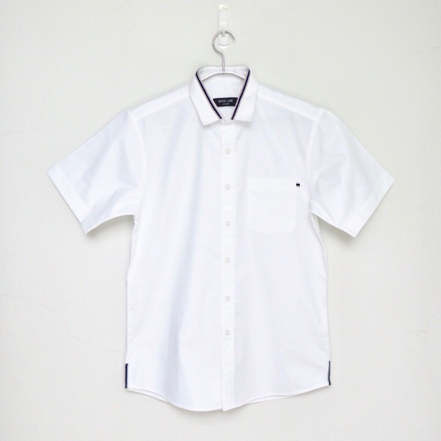 collar-trimmed-short-sleeve-shirt