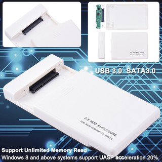 ภาพขนาดย่อของภาพหน้าปกสินค้าnaiional 2.5" HDD Case USB3.0 SATA3.0 Hard Disk Drive External HDD Enclosure Case 6Gbps Support จากร้าน naiional.th บน Shopee