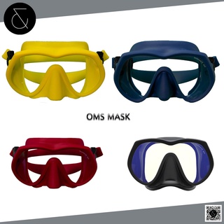 OMS Tattoo Mask Asian Nose เลือกเลนส์แบบ UV หรือเลนส์ใสธรรมดาได้🔺🔺แถมฟรี Mask Strap มูลค่า 290 บ