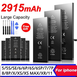 ❤Fast Charging Zero-cycle Phone Battery For IPhone 5 6 6S 5S SE 7 8 Plus X Xs Max 11 Pro Mobile Phone 100% New