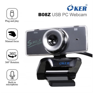 ภาพหน้าปกสินค้าWebcam B08Z⚡️FLASH SALE⚡️ (ราคาโปรโมชั่น) (มีไมโครโฟนในตัว) กล้อง HD กล้องติดจอคอมพิวเตอร์ สีดำ ที่เกี่ยวข้อง