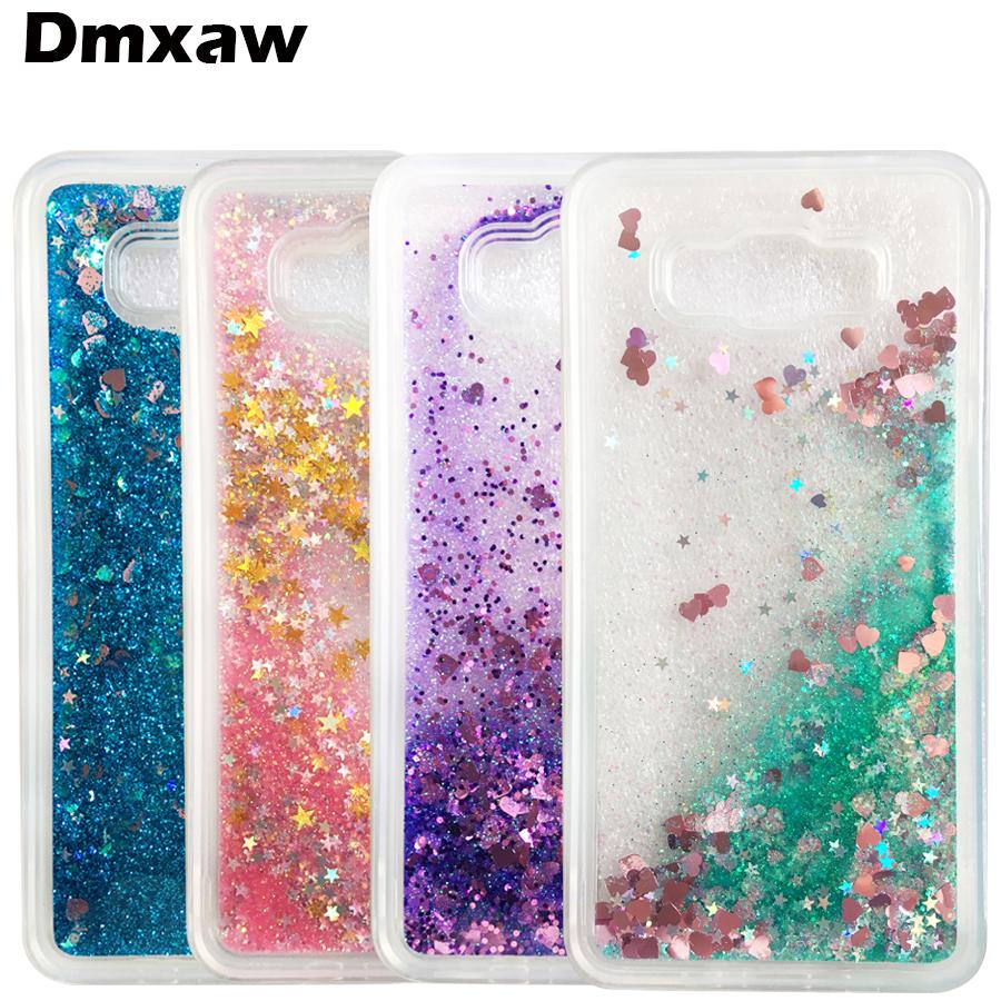 For Samsung Galaxy J3 J5 J7 2016 Case Cover Glitter Qiucksand Bling Soft TPU Liquid Phone Cases
