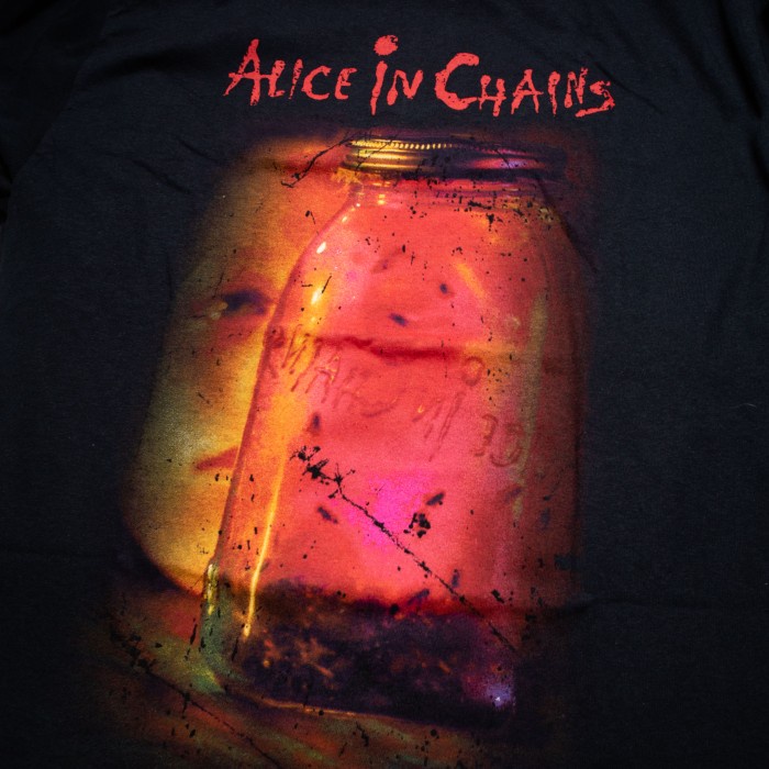 คอลูกเรือเสื้อยืดคอกลมเสื้อยืด-ลาย-alice-in-chains-jar-of-flies-lผ้าฝ้ายแท้