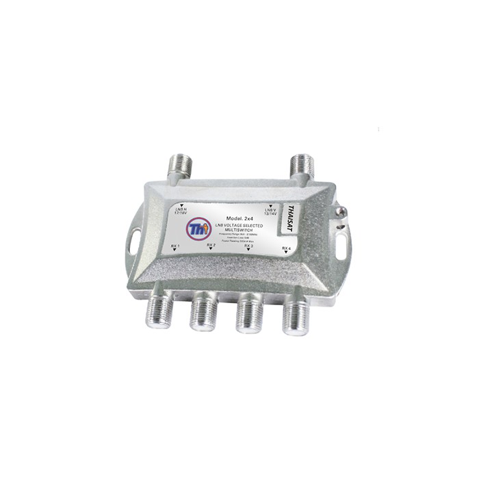 thaisat-lnb-c-band-2จุด-รุ่น-th-850-c2-pro-twin-5g-fillter-ป้องกันสัญญาณ5gรบกวน-multi-switch-thaisat-2x4