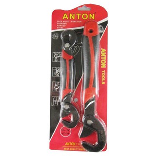 Easy Steamer Anton ชุดประแจอเนกประสงค์ ขนาด 9 - 32 มม. ชุดละ 2 ชิ้น (สีดำ)