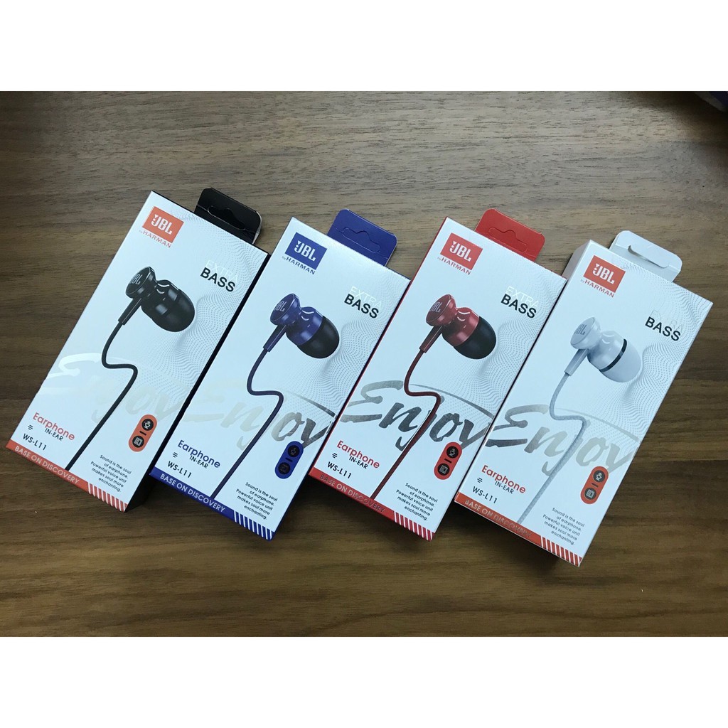 ภาพหน้าปกสินค้าหูฟังJBL ws L11 เสียงดี ราคาถูก ใช้ได้หลายรุ่น จากร้าน zhangxim บน Shopee