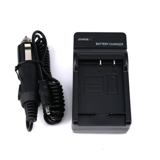 ที่ชาร์จแบตเตอรี่กล้อง 2 in 1 Battery Charger for Casio NP-130/110 บ้าน + รถ (0233)