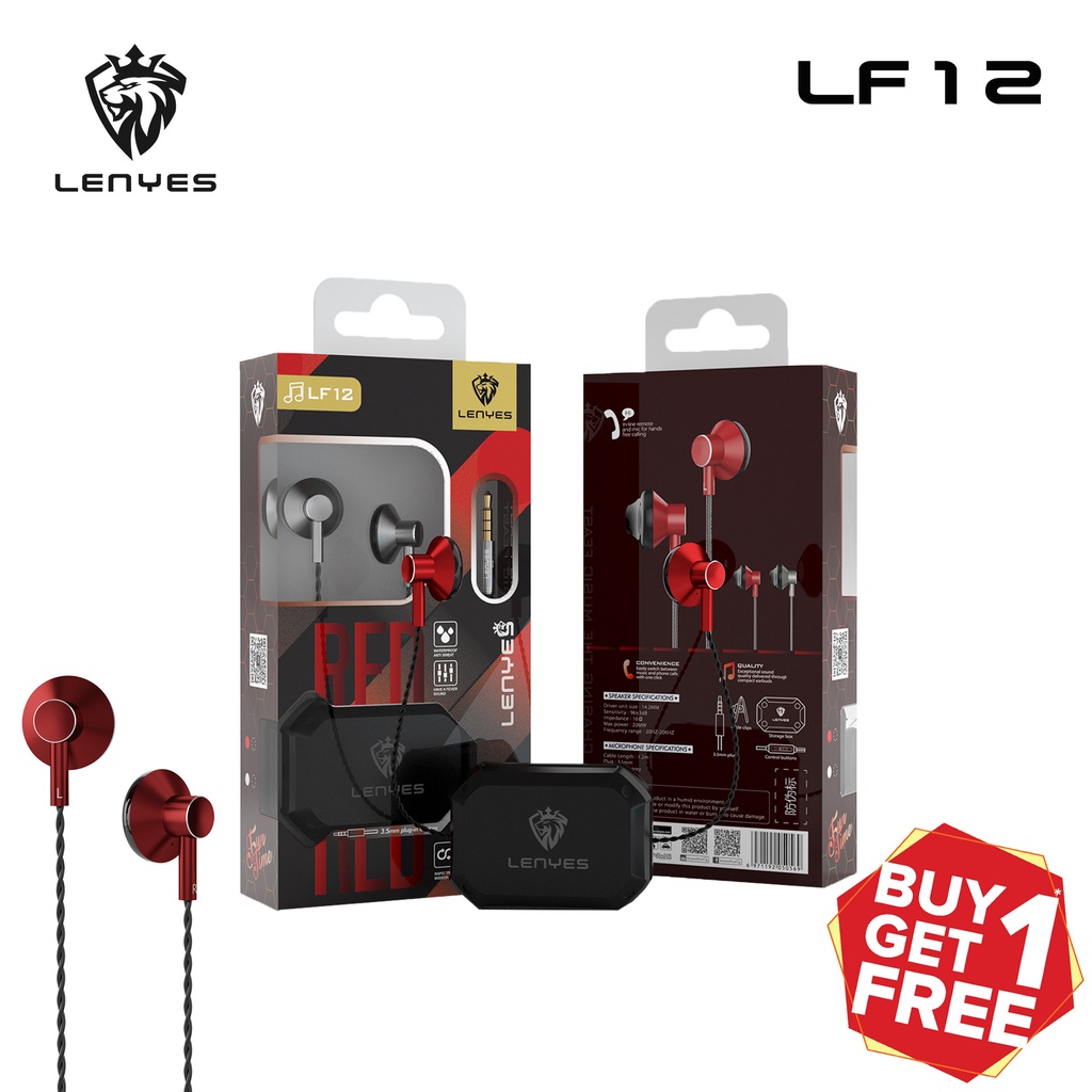 ซื้อ1แถม1-หูฟัง-lenyes-รุ่น-lf12-หูฟังคุณภาพสูง