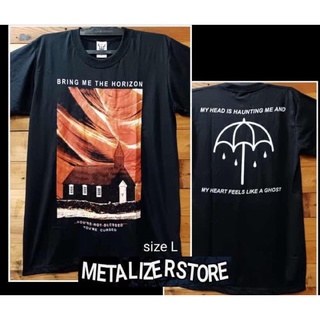 เสื้อยืด พิมพ์ลาย BRING ME THE HORIZON BMTH FOLLOW YOU ORIGINAL Prepreprepretting REBEL สําหรับผู้ชาย