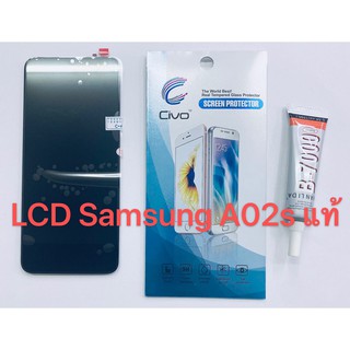 อะไหล่หน้าจอ จอพร้อมทัชสกรีน LCD Samsung A02s/A02/A03s งานแท้ สินค้าพร้อมส่ง