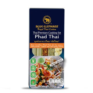 ภาพหน้าปกสินค้าบลูเอเลเฟ่นท์ ชุดทำอาหารผัดไทย 300กรัม Blue Elephant Thai Cooking Set Phad Thai ที่เกี่ยวข้อง