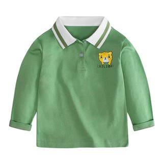 DELON  KIDเสื้อโปโลเด็กAA5019  **พร้อมส่ง ของแท้ เกรด AA **  ผ้าคอตตอน AA5020 AA5021 AA5022 AA5023 AA5025