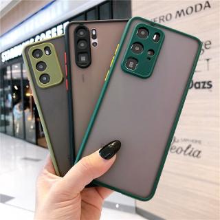 เคสเคลือบใส Huawei P60 P50 P40 Pro+ P30 P20 Pro เลนส์กล้องฝาครอบป้องกันเต็มรูปแบบเปลือกกันกระแทก