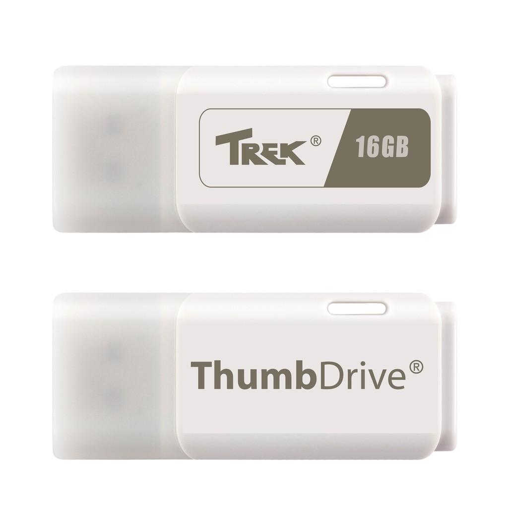 ภาพสินค้าTrek TD White แฟลชไดร์ฟรุ่นสีขาว พิเศษราคาถูก อัพโหลดข้อมูลเร็วและพกพาสะดวก USB 2.0 Flash Drive (16GB/32GB) จากร้าน thumbdriveplusth บน Shopee ภาพที่ 1