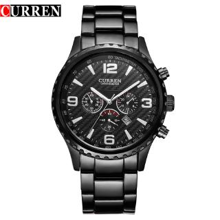 CURREN Top Brand Mens Sport Watch Military Quartz Male Clock Display Date Waterproof Wristwatch Masculino Hombre