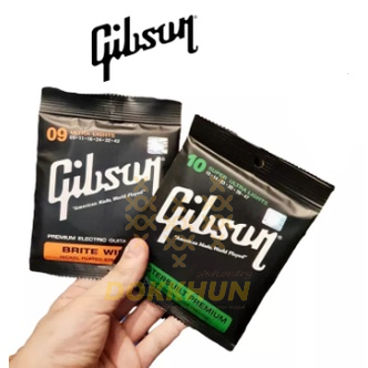 สายกีตาร์โปร่ง-ไฟฟ้า-gibson-ครบชุด-6เส้น