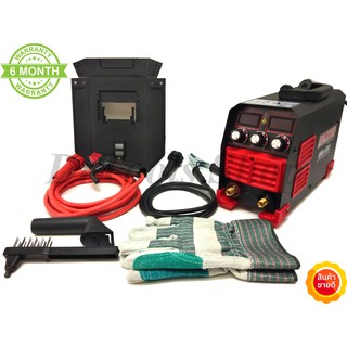 ตู้เชื่อม Inverter PAZTO เครื่องเชื่อม IGBT MMA-500S รุ่นใหม่ 2 หน้าจอ 3 ปุ่ม #0488