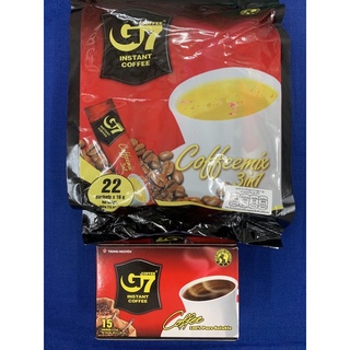 กาแฟเวียดนาม รุ่น 3 in 1 ตรา G7(สูตรกลมกล่อม) / กาแฟดำ รุ่นเข้มข้น(คัดพิเศษ)(ราคาพิเศษสุดคุ้ม)(สินค้ามีจำนวนจำกัดครับ!!)