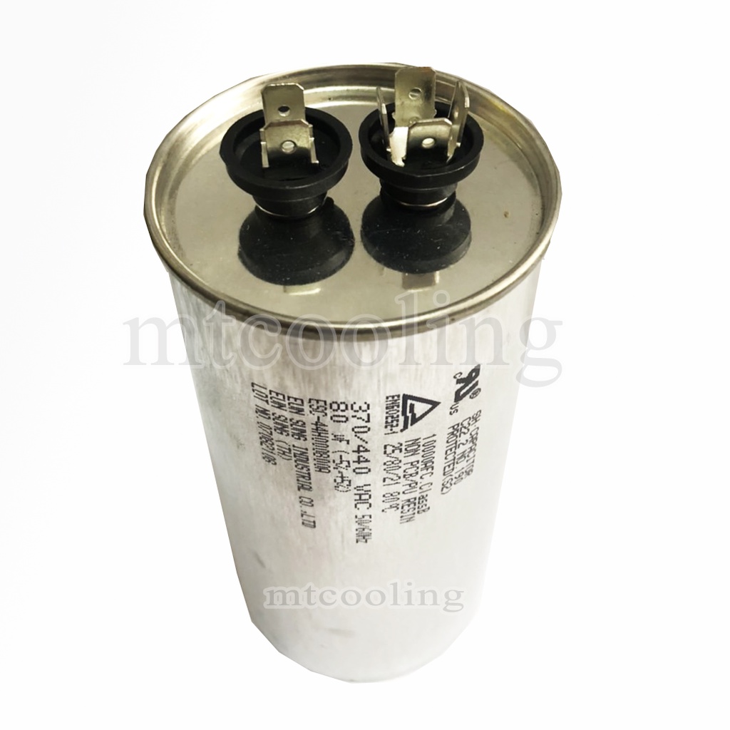 รันคาปาซิเตอร์-capacitor-แคปรัน-รันนิ่งแอร์-ขนาด-80-uf-5-ไฟ-370-440-vac-50-60hz