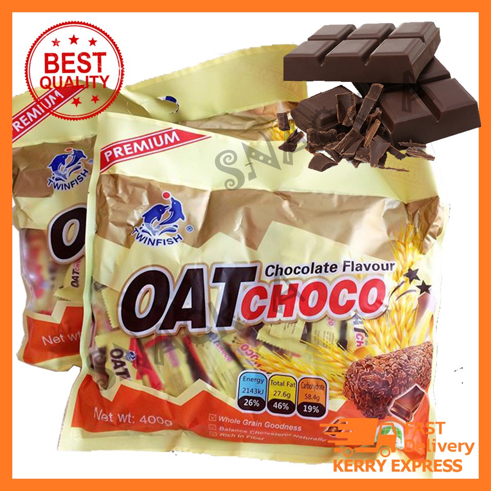Oat Choco รสช็อคโกแลต Chocolate ขนมข้าวโอ๊ต ขนม ไขมันต่ำ โอ๊ตอัดแท่ง ...