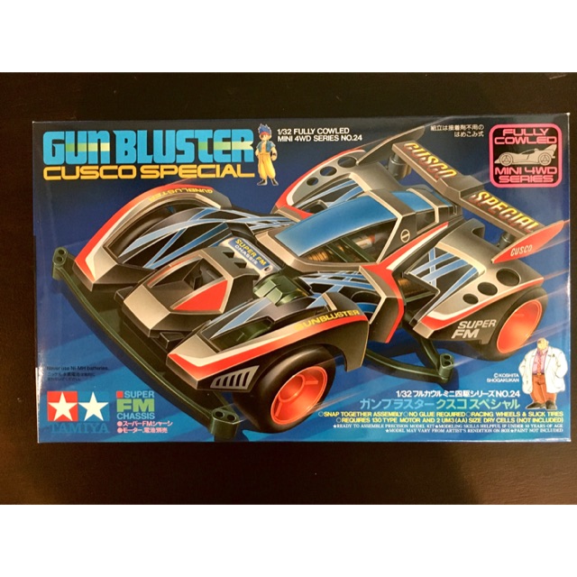 รถทามิย่า GUN BLUSTER CUSCO SPECIAL No.19424 รถราง รถใส่ถ่าน ยุค90