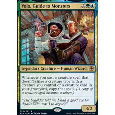 [MTG][Single][AFR] Volo, Guide to Monsters ระดับ Rare [ภาษาอังกฤษ ...