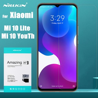 Nillkin ฟิล์มกระจกนิรภัย Xiaomi Mi 10 Mi10 Lite Mi 10 Youth 5G รุ่น Amazing 9H H+Pro Temple Glass (ไม่เต็มจอ)
